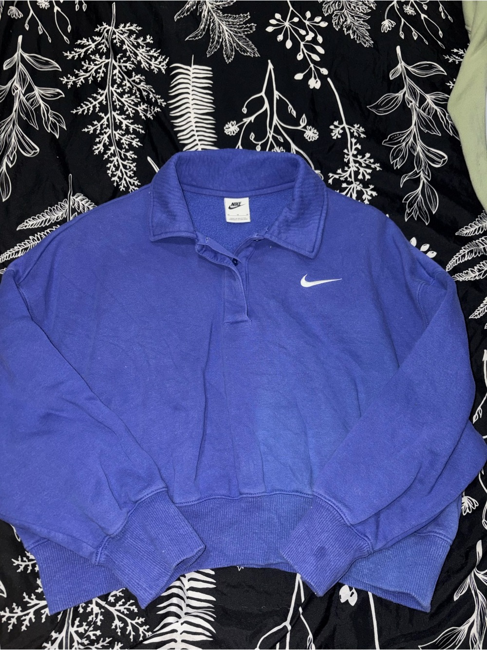 Nike Violet Pullover with White Swoosh